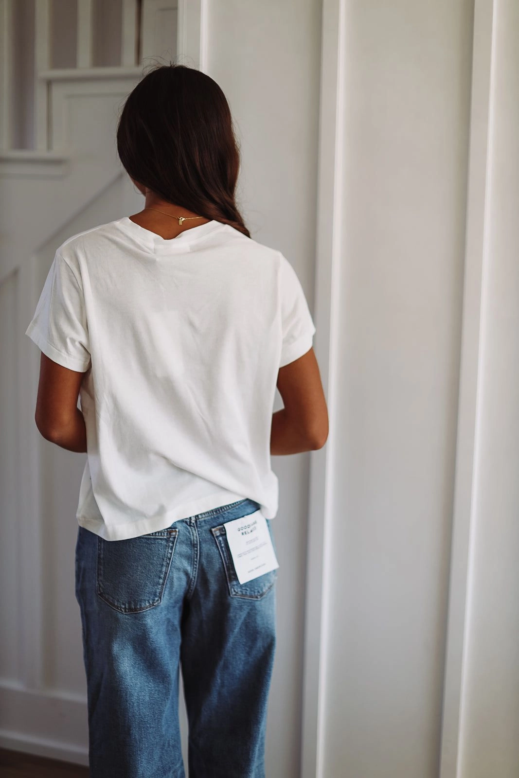 The Laundry Room Cropped This Ain't Texas Flag Top - White Contoured Side Panels TemperatureRegulating