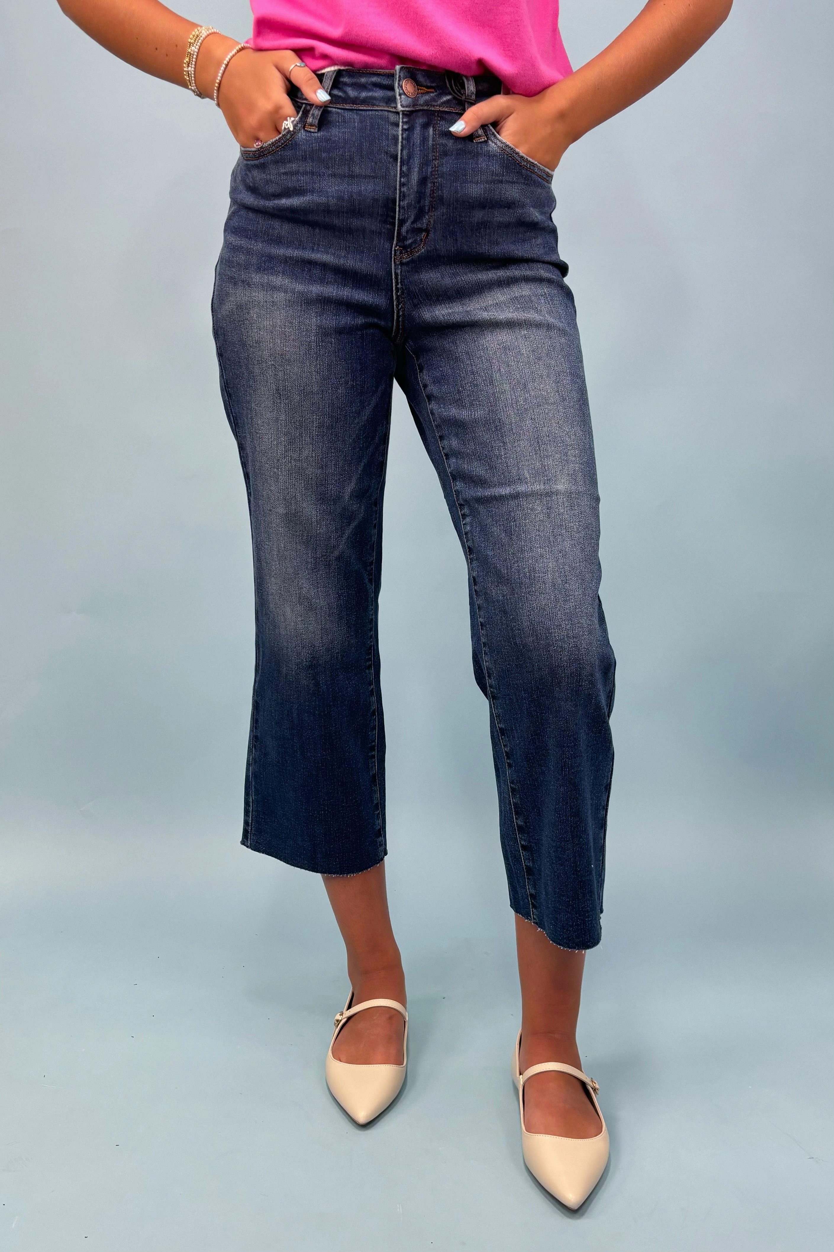 Abrasion Resistant Surface Ultimate Comfort The Monica Wide Leg Jeans