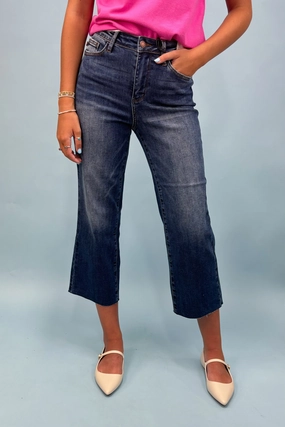The Monica Wide Leg Jeans Non Irritating Tags Slim Stretch