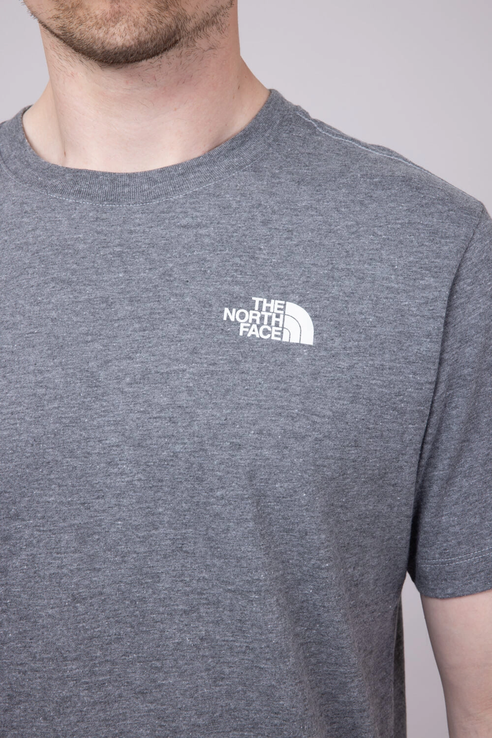 The North Face Core Box Graphic T-Shirt for Men in Grey | NF0A8B6K-CQI-GREY teenagers' Cozy Design