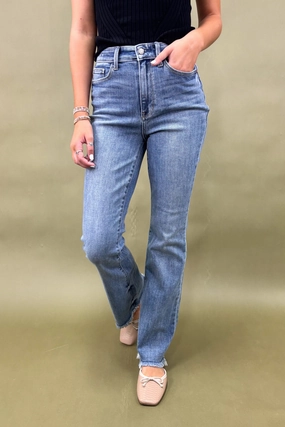 The Ophelia Judy Blue Bootcut Jeans Casual Vibe