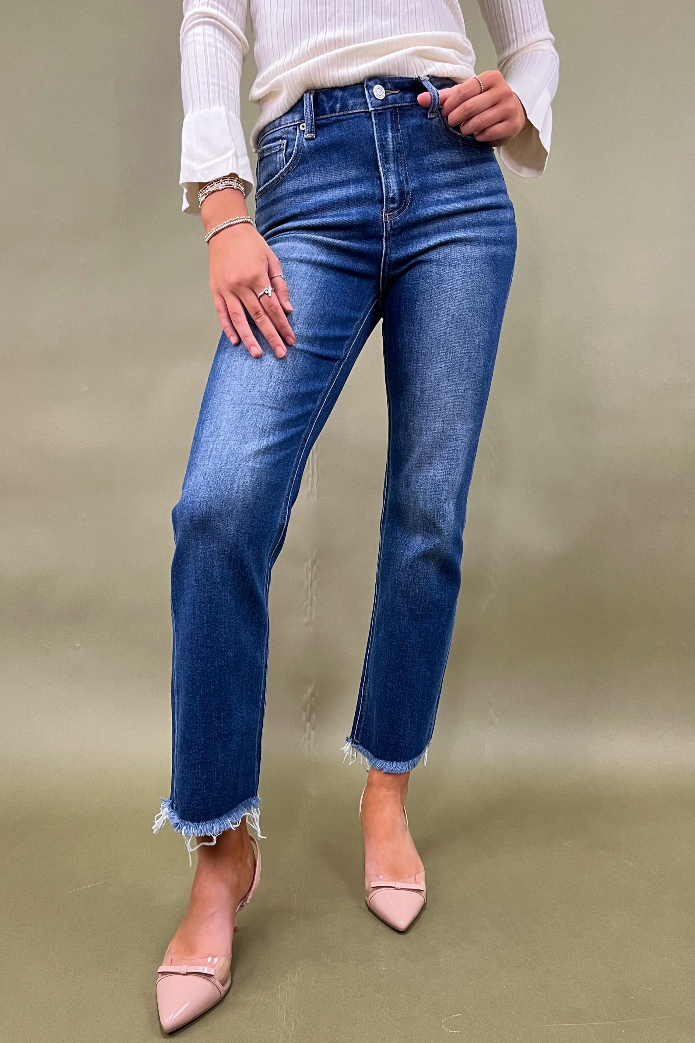 Odor Control Fabric Casual Comfort Layers The Sabine Straight Jean