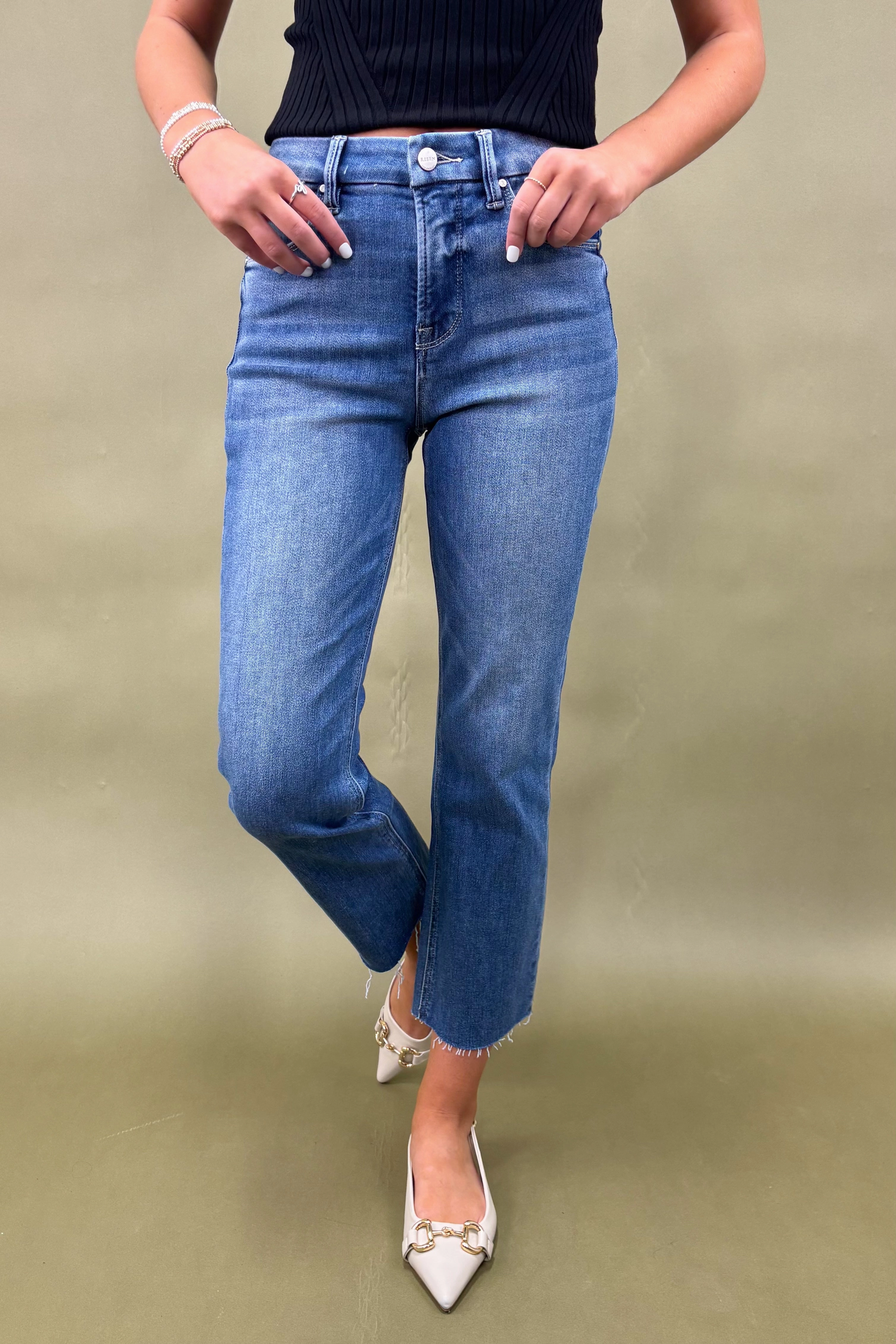 The Sienna Straight Jean Comfort Flex