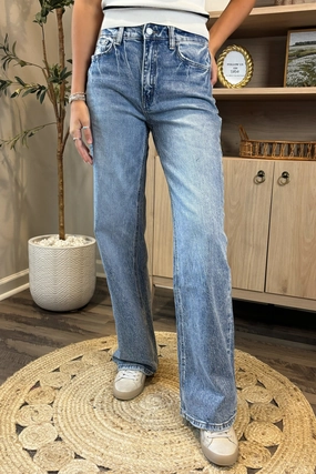 The Silas High Rise Wide Leg Jeans Quick Cool TaperedLeg