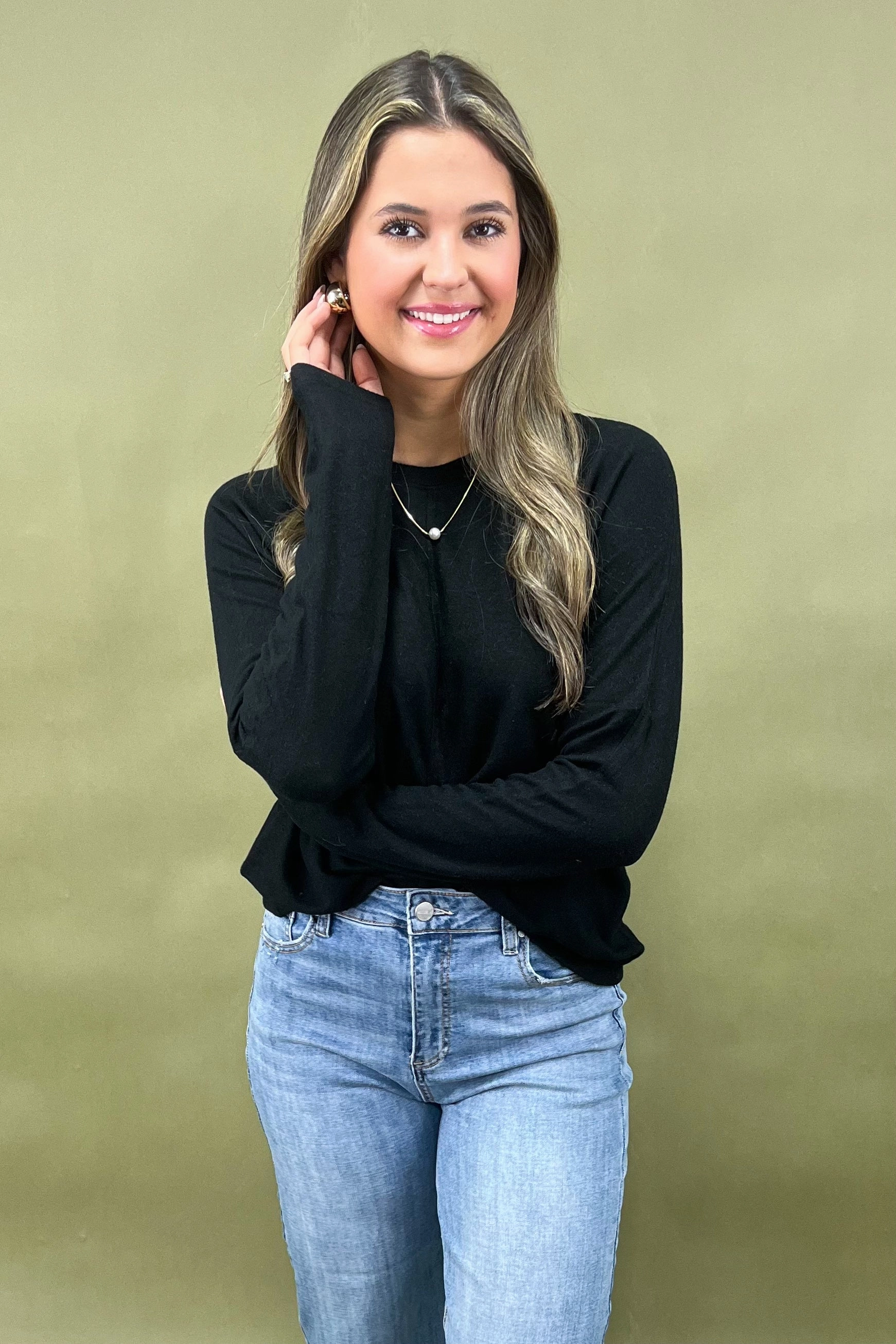 Flattering Drape Reinforced Stitching The Weekender Sweater *More Colors*