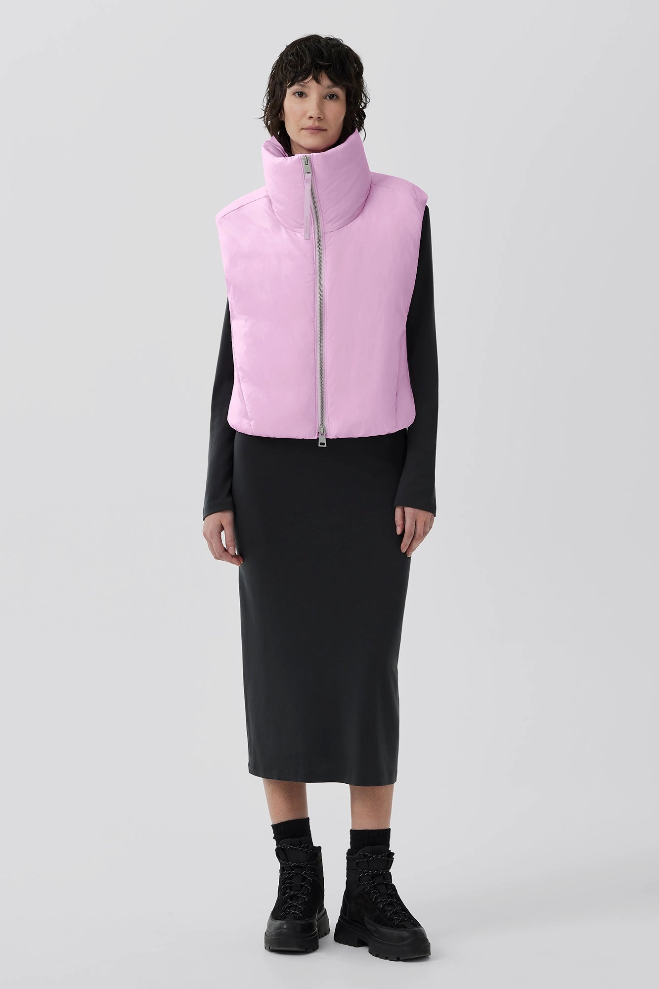 Silicone Grip Trim Spessa Cropped Vest