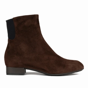 Thierry Rabotin Women's Naxos Brown Suede heel cup work mode