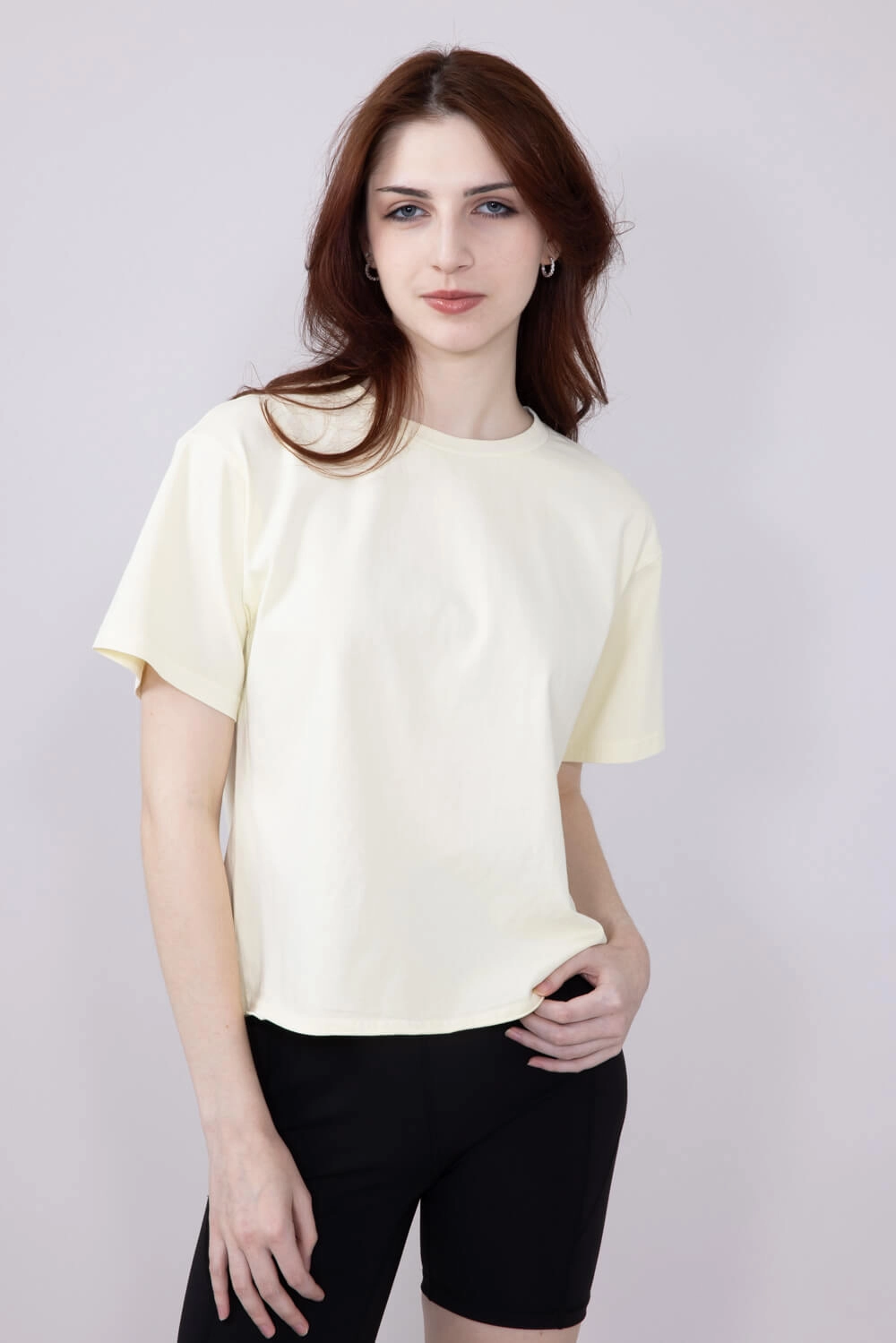 Thread & Supply Katelin T-Shirt for Women in Bone | T1488CKNTS-BONE kids' Soft Cotton Feel