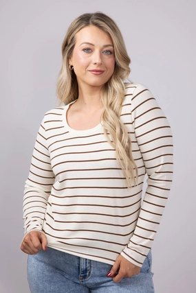 Thread & Supply Lauren Shirt for Women in Off White | T2976MSTS-OFFWHITEBRONZE Sport Fit Chic Design