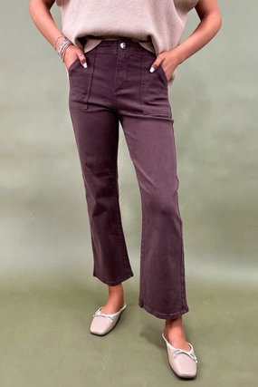 Weekend Wear The Mocha Patch Pocket Jeans