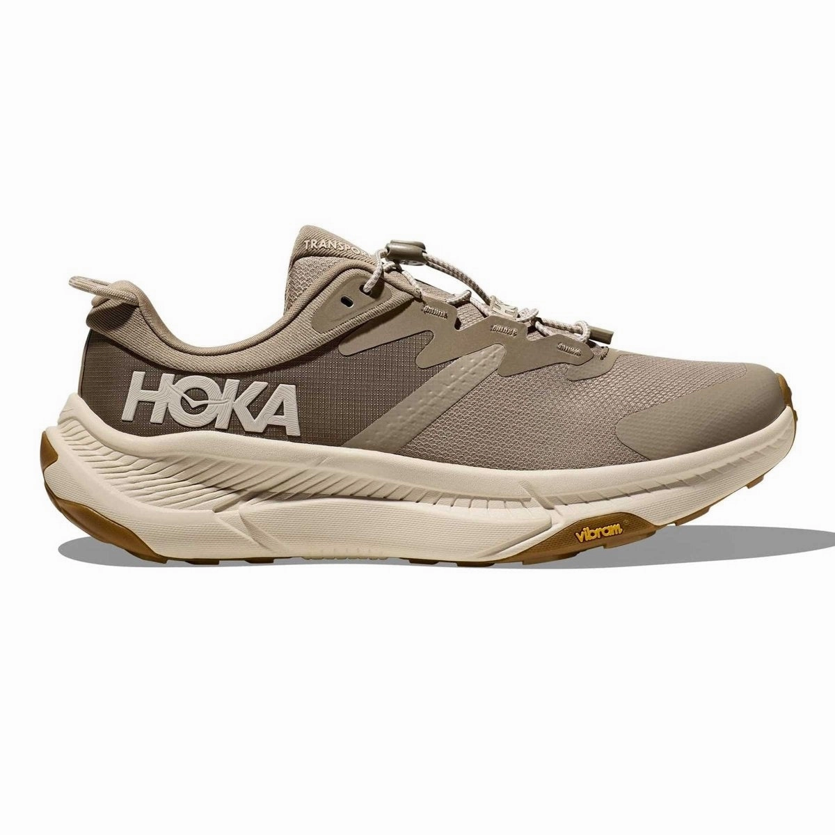 Waterproof Design Grippy Outsole Hoka One One Men's Transport Dune/Eggnogg