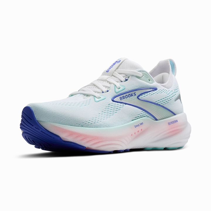 Cool Finish Women's Glycerin 22 - White / Limpet Shell / Amparo Blue