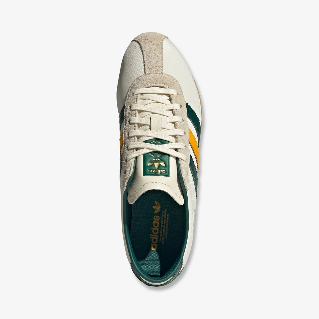 Tokyo Shoes (Cream White   Collegiate Green   Gum) Bold Detail