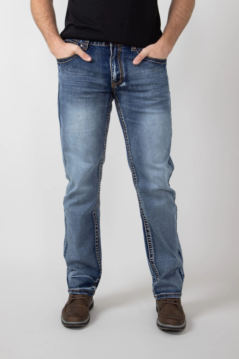 True Luck Amir Straight Jeans for Men | TL23090605 Contemporary Waistband
