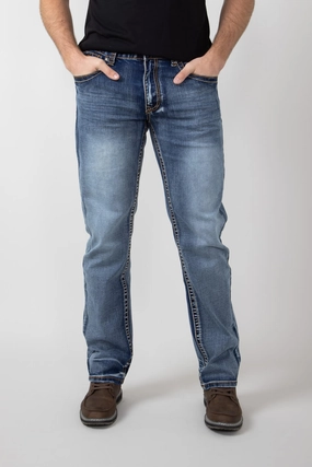 True Luck Amir Straight Jeans for Men | TL23090605 Contemporary Waistband
