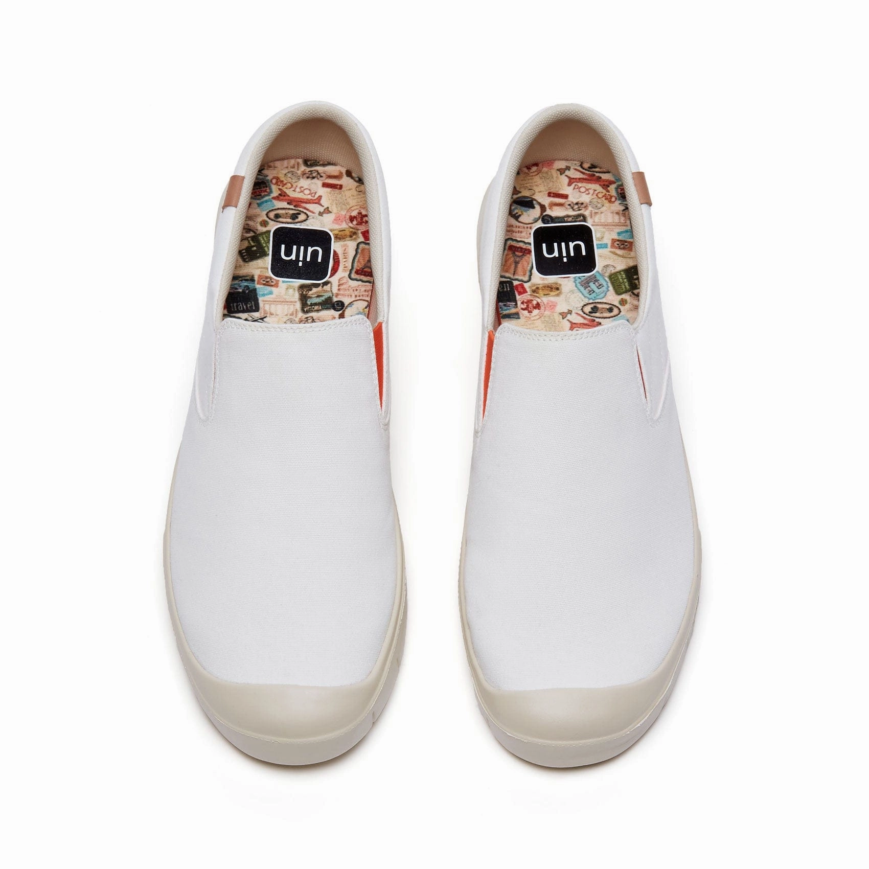 Stability frame Pure White Canvas Cadiz I Men