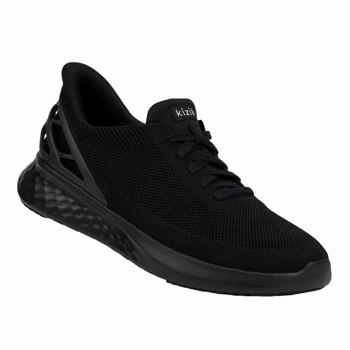 Kizik Men's Athens Blackout Mesh Eco Wear Shock Absorption Soles