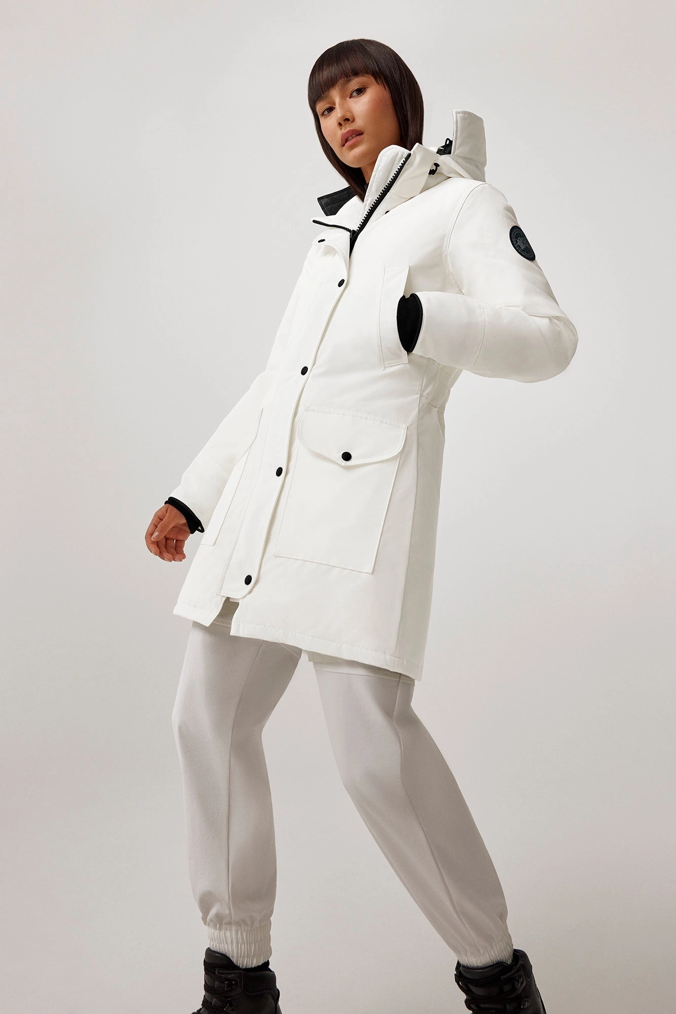 Trillium Parka Black Label Soft Weather Wear Odor Resistant Tech