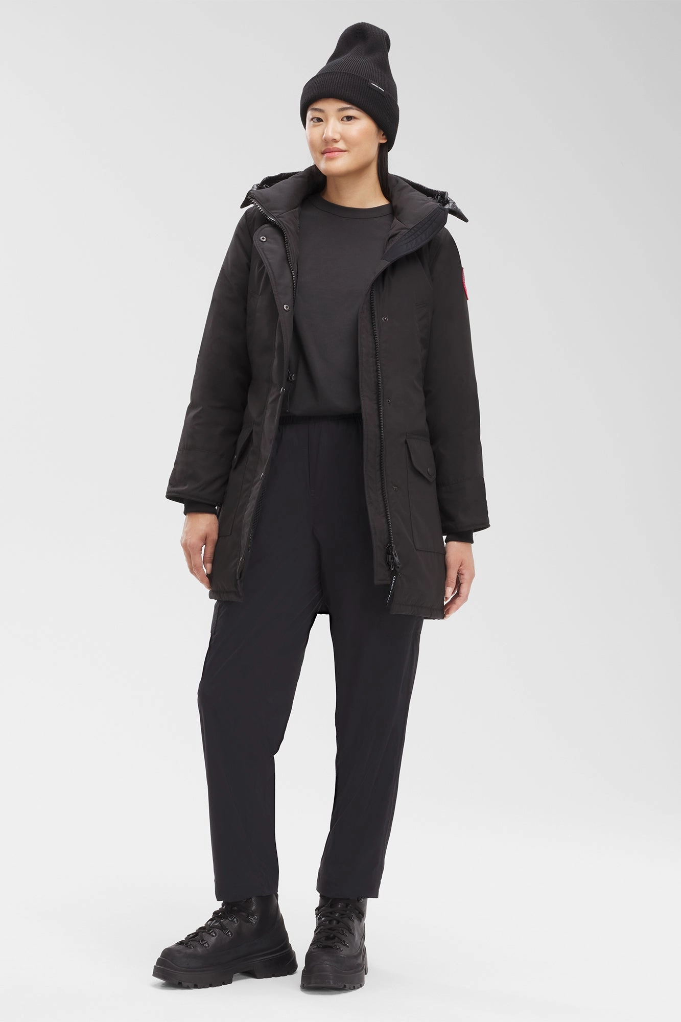 Trillium Parka ReinforcedElbows WindResistant Coating