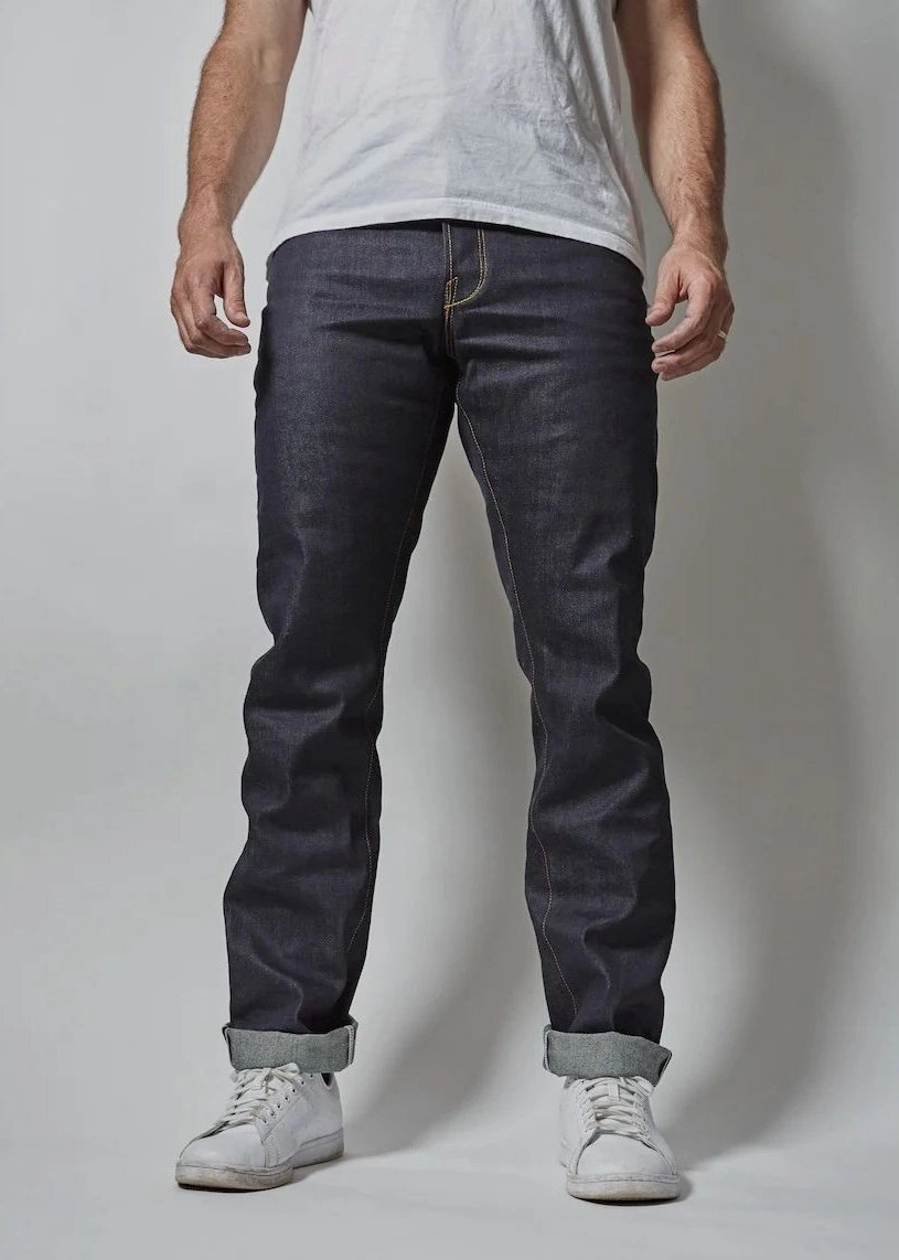 Comfortable Fit Design FITTED Underground D13.5 Standard Issue Taper Jean Dk Indigo