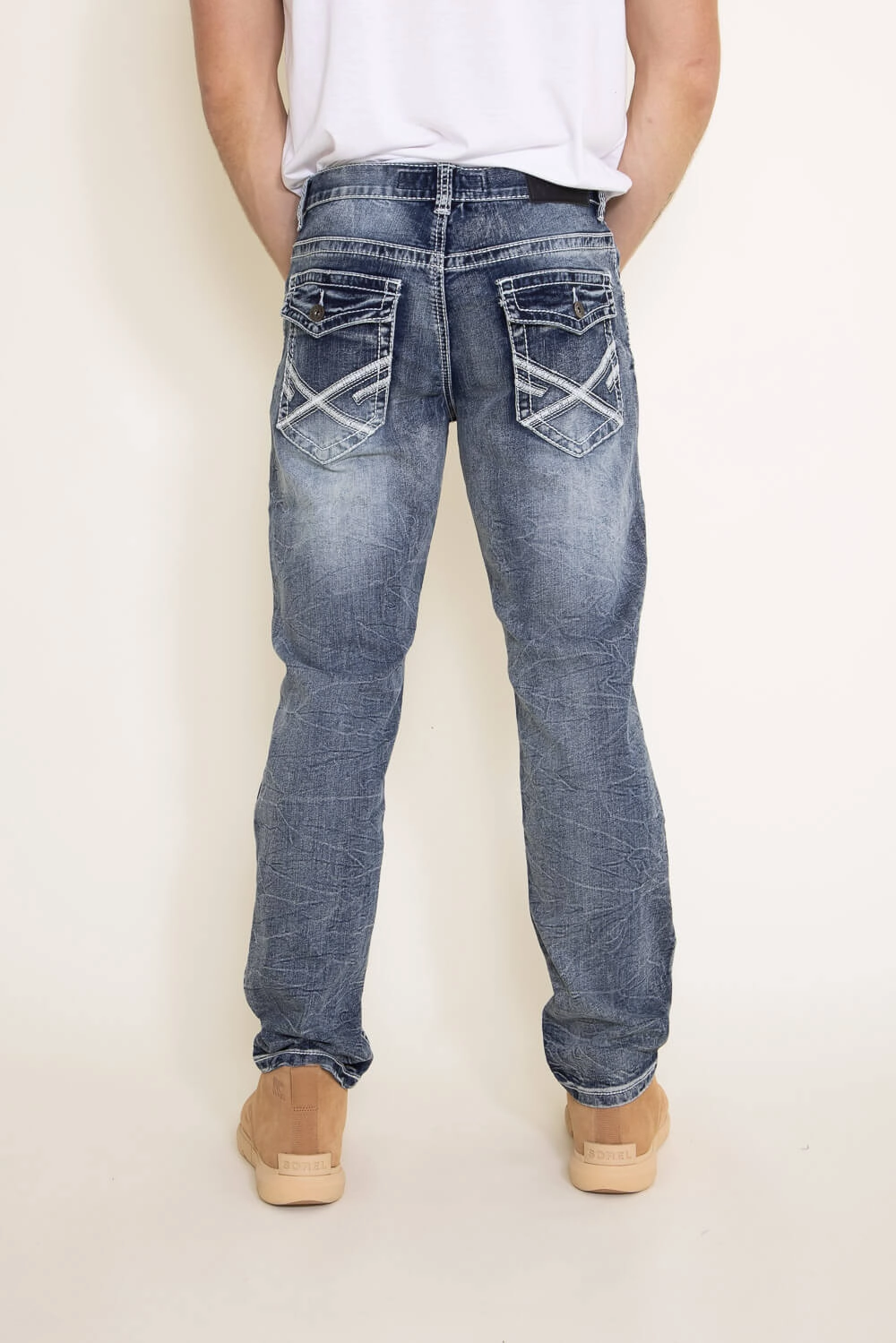 True Luck Vinny Straight Jeans for Men | TL20356611 Stretch Classic Wear Summer Vibes