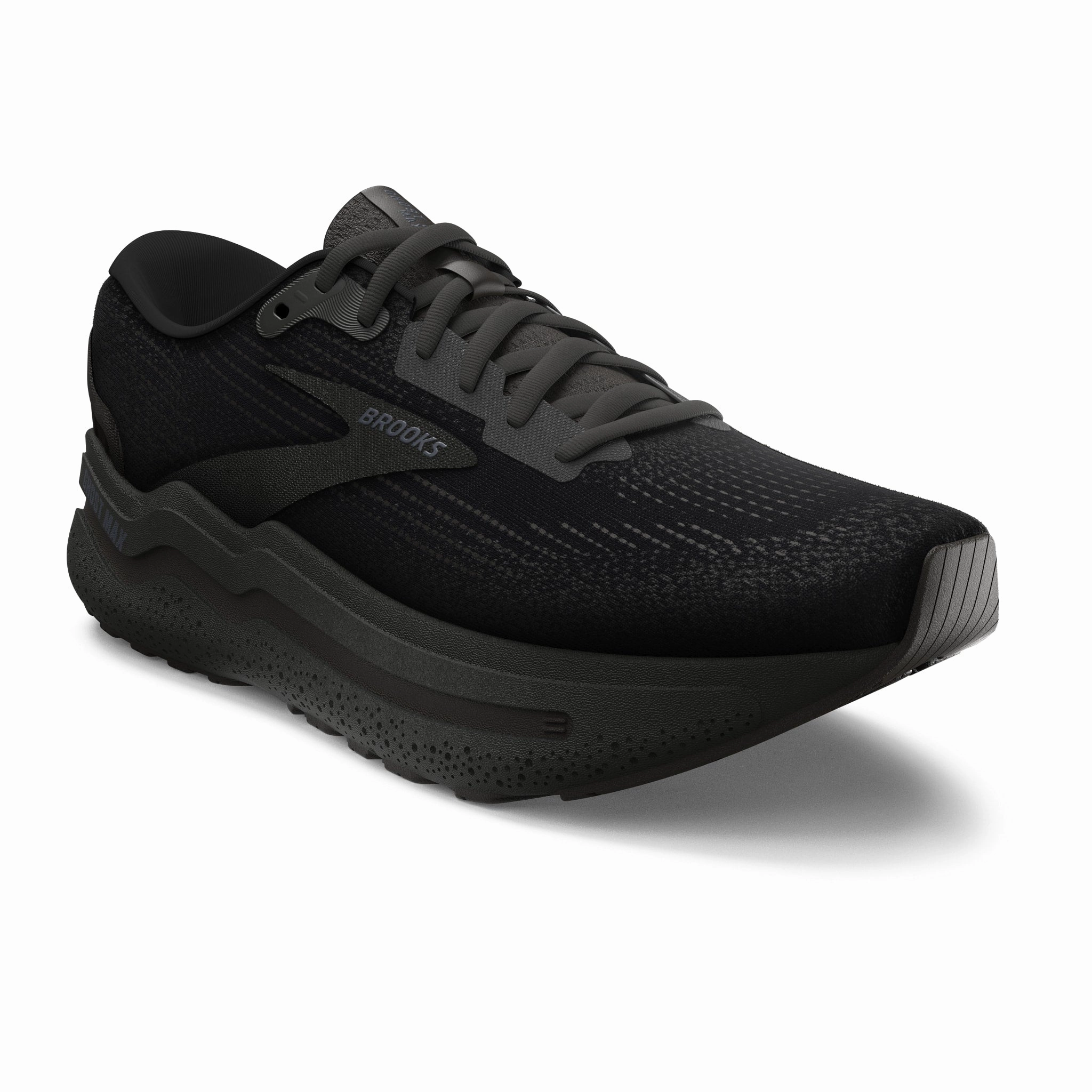 Women's Ghost Max 2 - Black / Black / Ebony ReinforcedToe Eco Friendly Dyeing