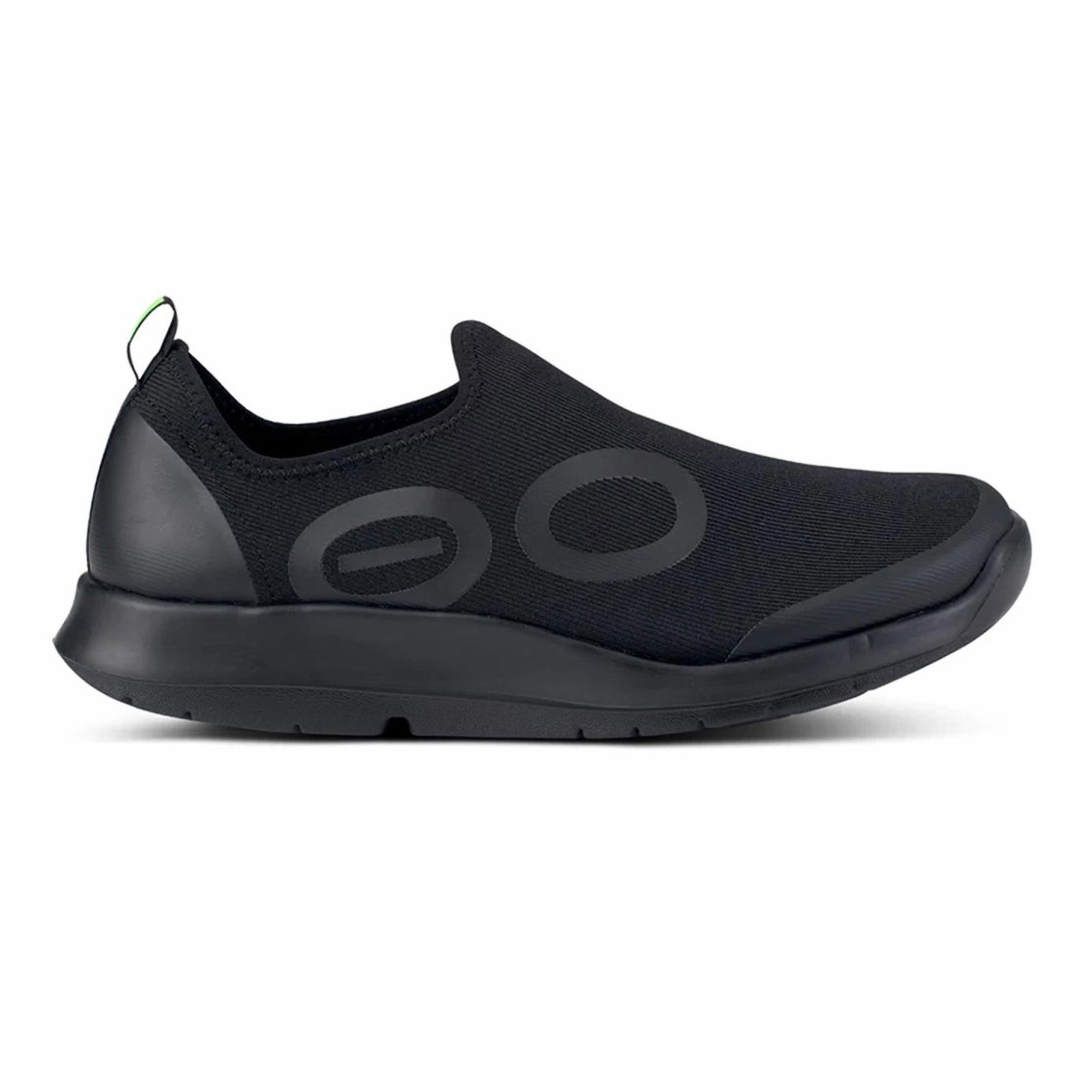Ventilation holes Dual Density Foam OOFOS Men's OOmg Sport Low Black
