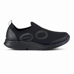 Ventilation holes Dual Density Foam OOFOS Men's OOmg Sport Low Black