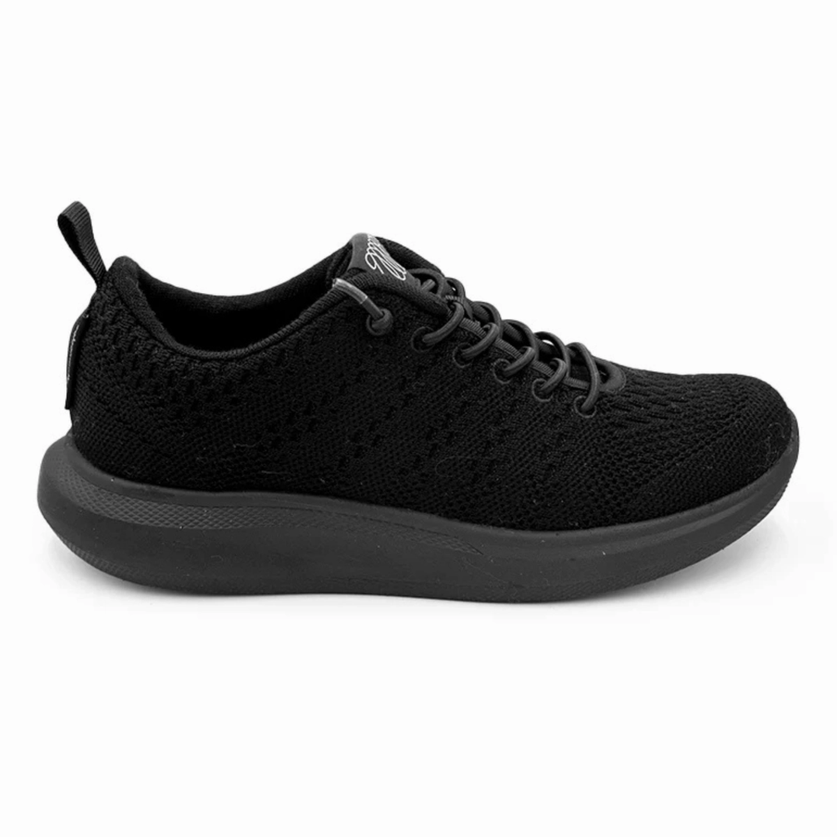 Woolloomooloo Men's Coogee Jet Black Smooth Outsole Impact Step