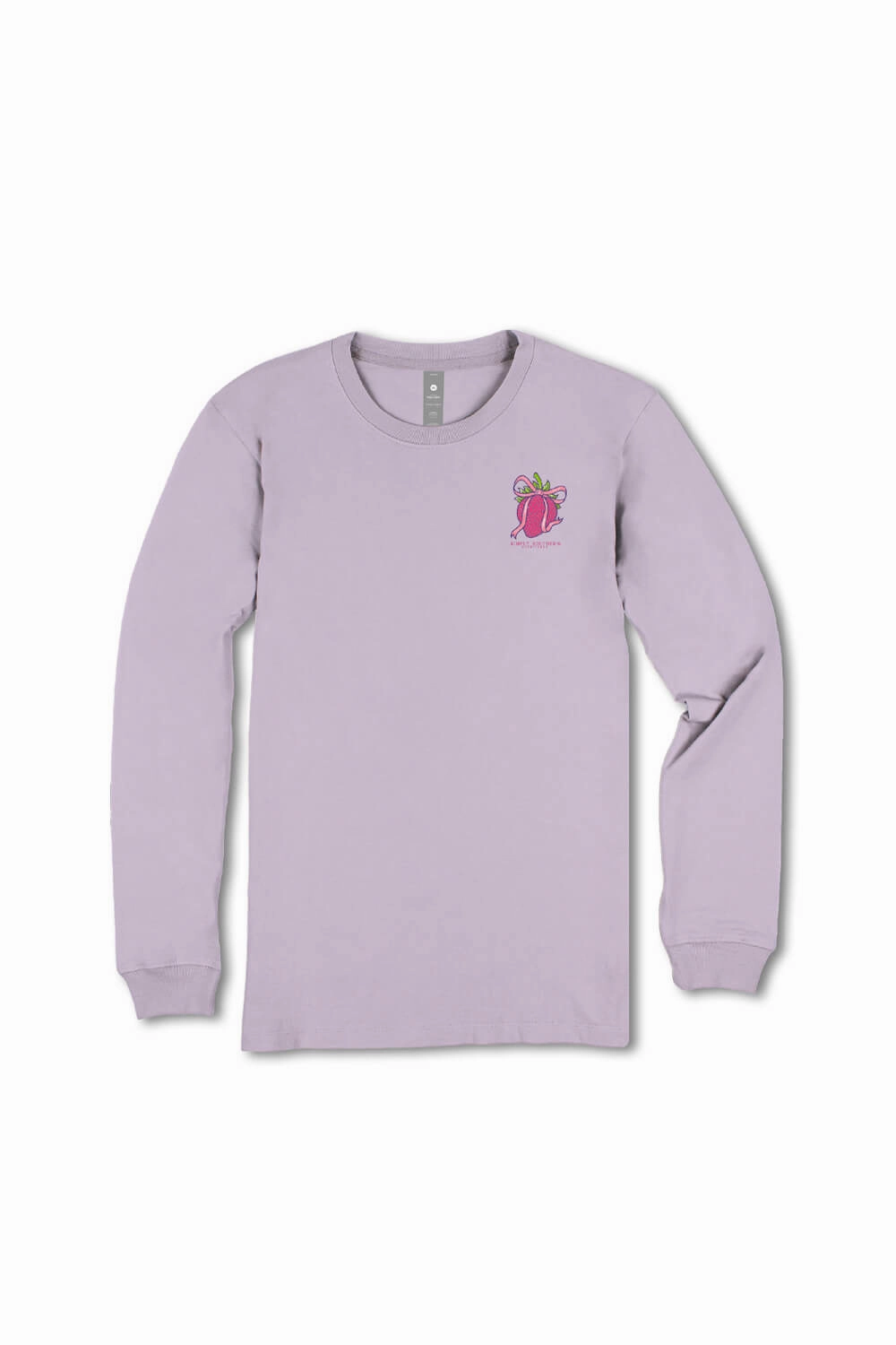 Simply Southern Life Is Short Make It Sweet Long Sleeve T-Shirt for Women in Purple | LS-SWEET-WSTERIA Active Look