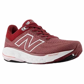New Balance Women's Fresh Foam 860v14 Red/White youth sizes frisbee shoes