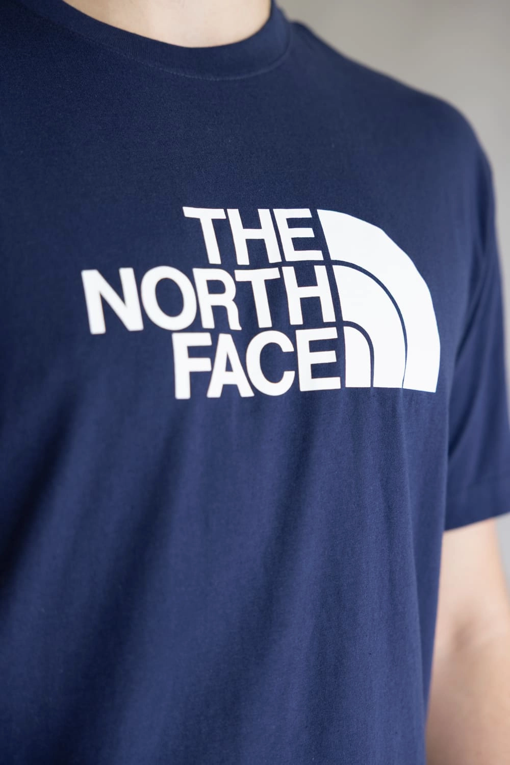 Everyday Casual Active Wearable The North Face Half Dome T-Shirt for Men in Navy Blue | NF0A8B6J-I85