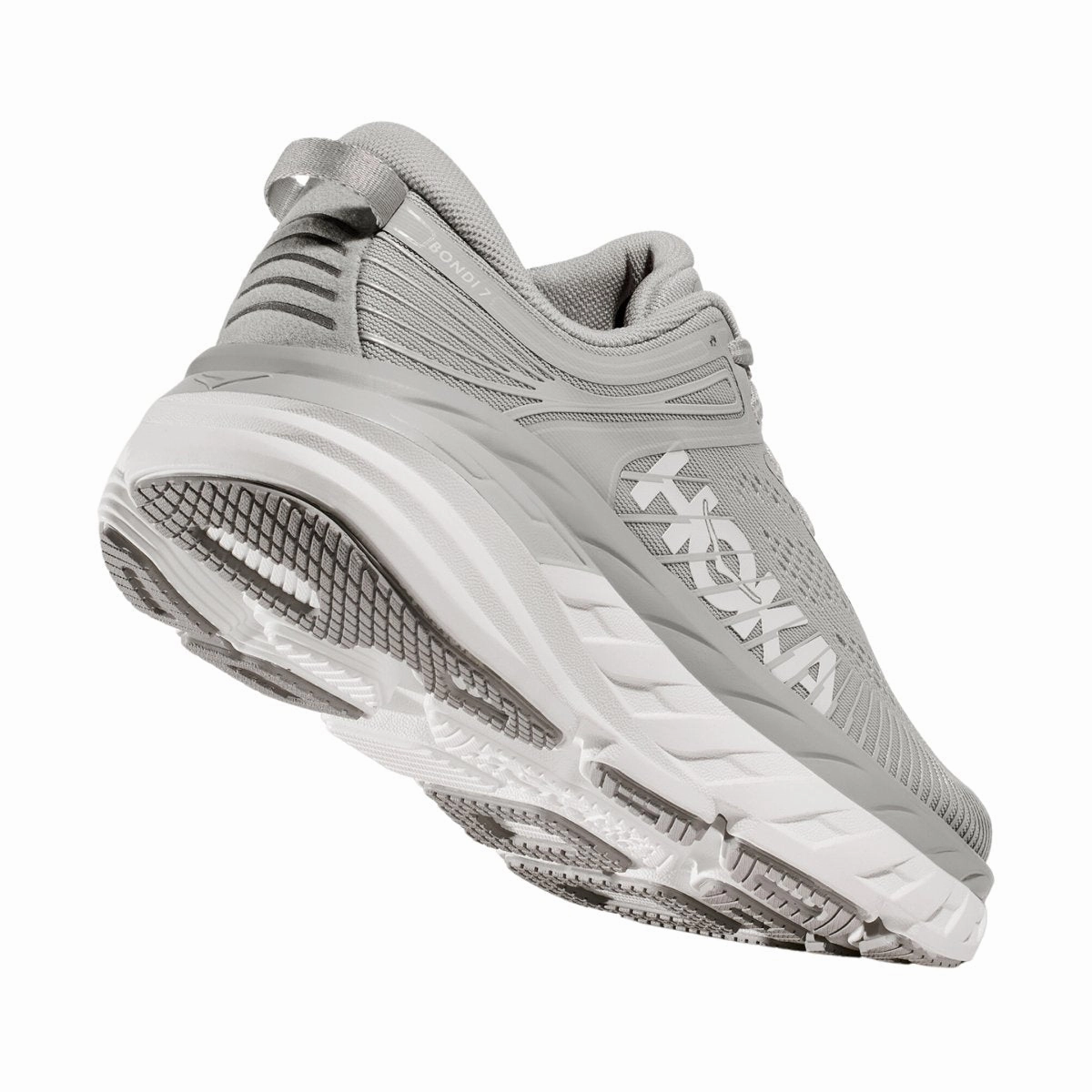 All Day Fit Agility Focus Hoka One One Men's Bondi 7 Harbor Mist/White