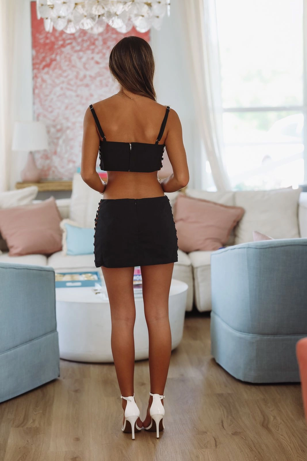 Get It Crop Top - Black MinimalistDesign