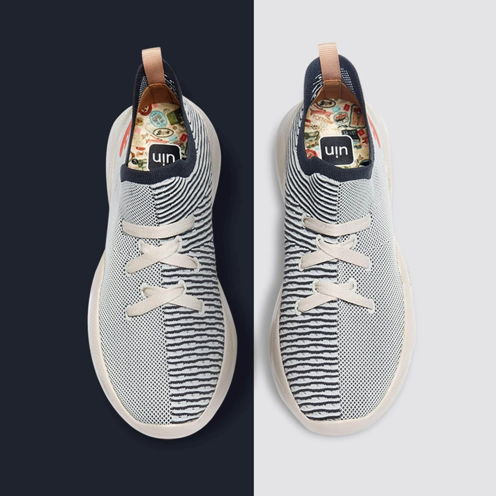 Soft Chic Dual Layer Foam Feather Grey Mijas Men