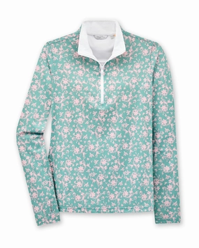 Gift worthy Ava Quarter Zip - Sea Green