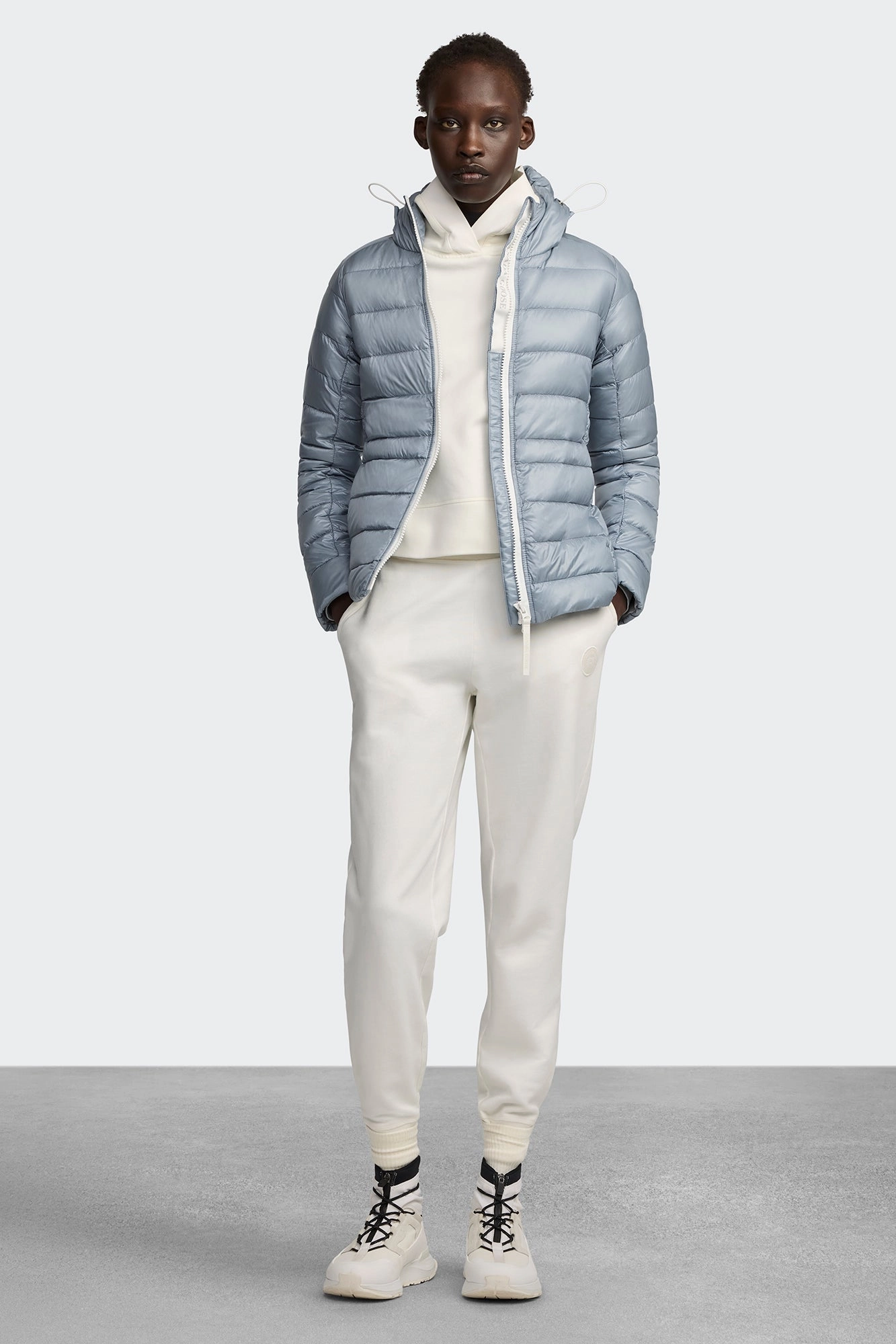 Cypress Hoody White Label Moisture Wicking Layer fall season