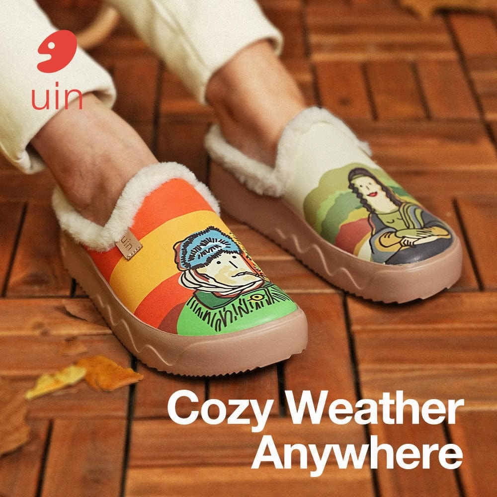 Quick Dry Shoes Adjustable Strap System Van Gogh and Mona Lisa 2 Fuerteventura VII Women