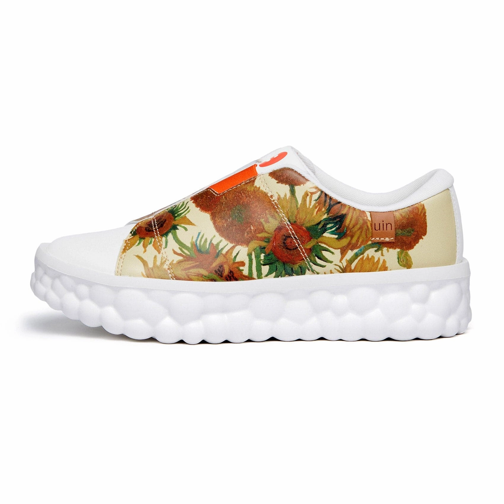 Durable Outsoles Recycled Rubber Outsole Van Gogh Sunflowers Las Ramblas Women