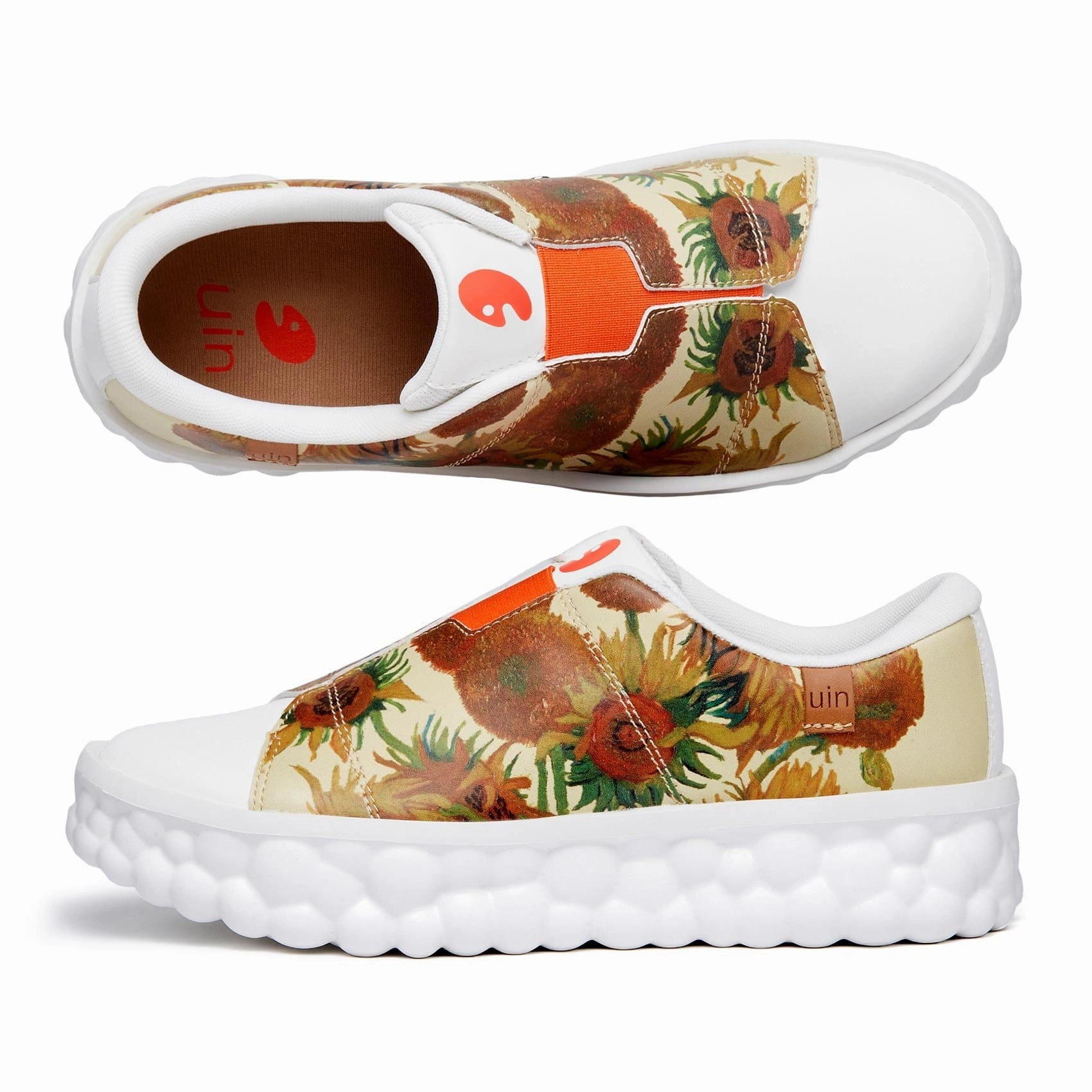 Anti Fatigue Support Van Gogh Sunflowers Las Ramblas Women