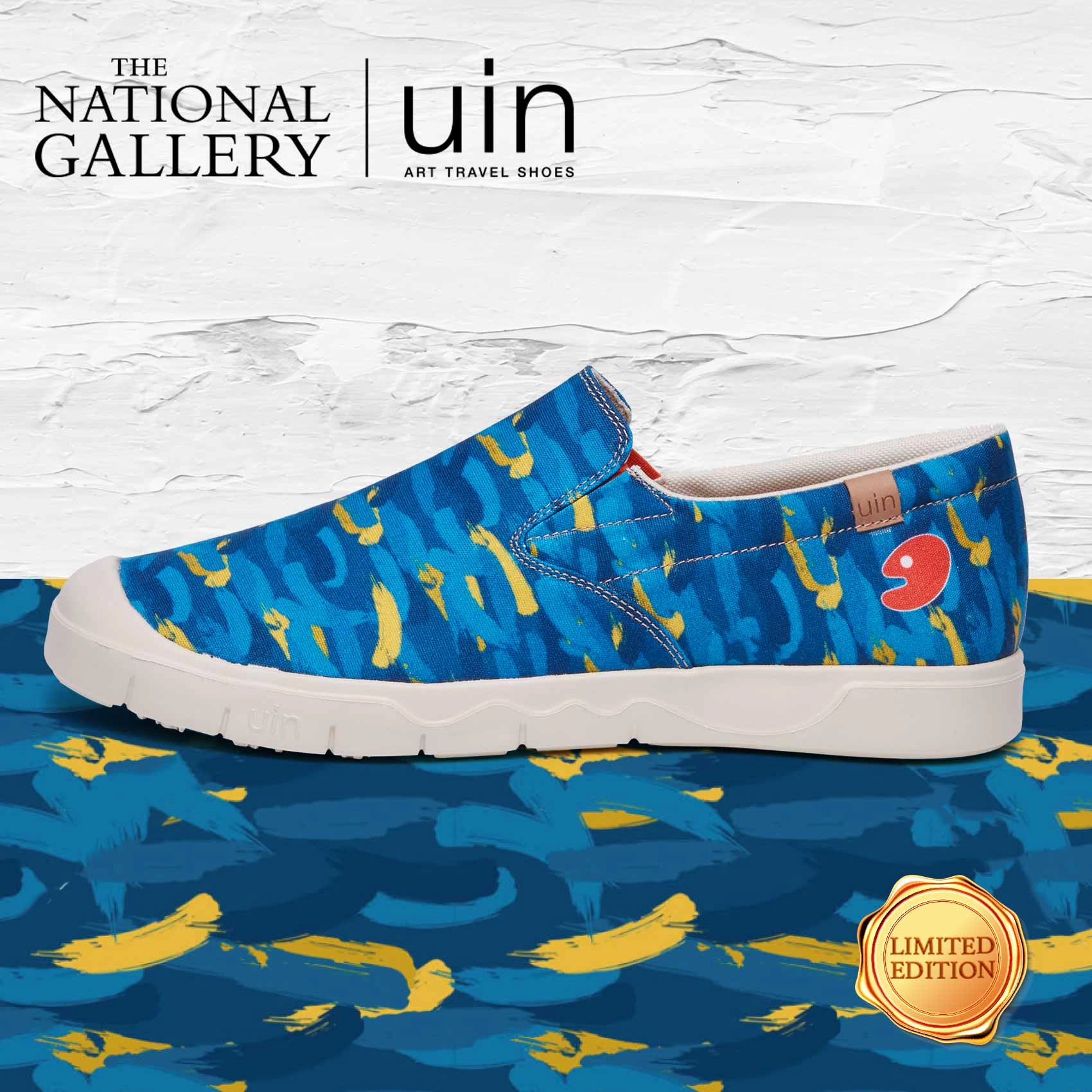 Lace Secure Heat Resistant Outsole Van Gogh Wheatfield with Cypresses V1 Cadiz Men