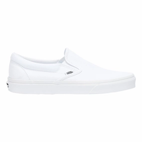 Cushioned Vans Unisex Classic Slip On True White