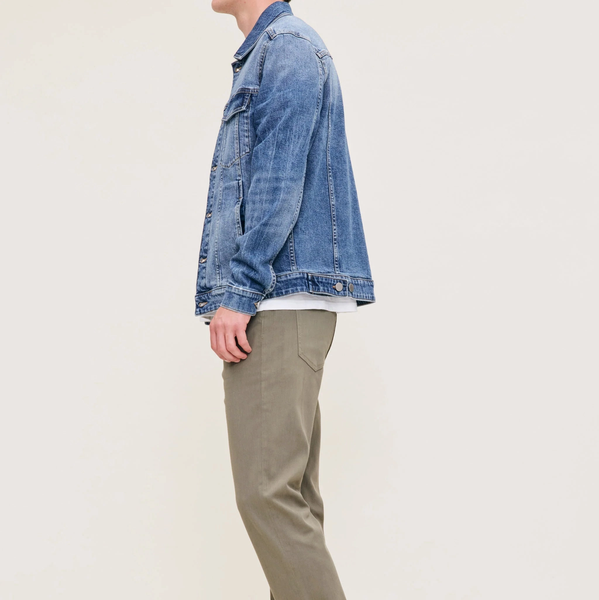 Vaughn Jacket Trucker (Lakewood) Autumn Wear Packable Feature