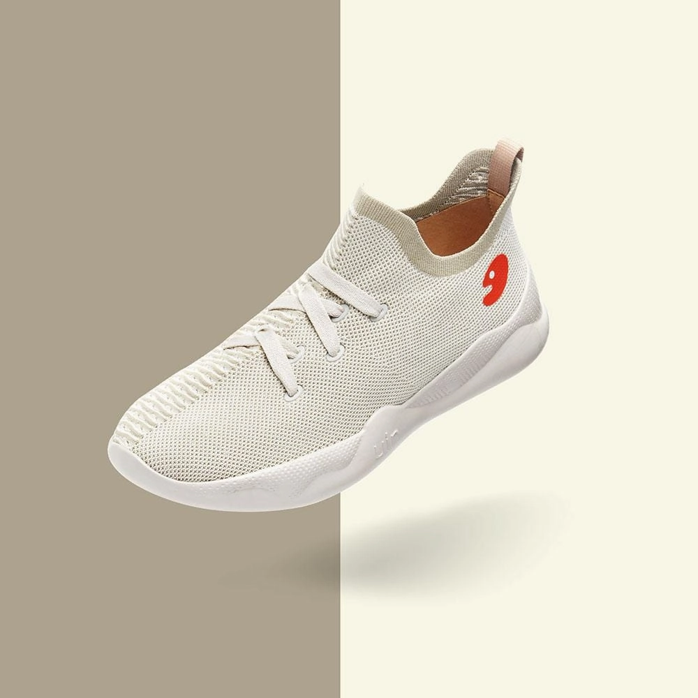 Walk Fit Off-white Brown Mijas