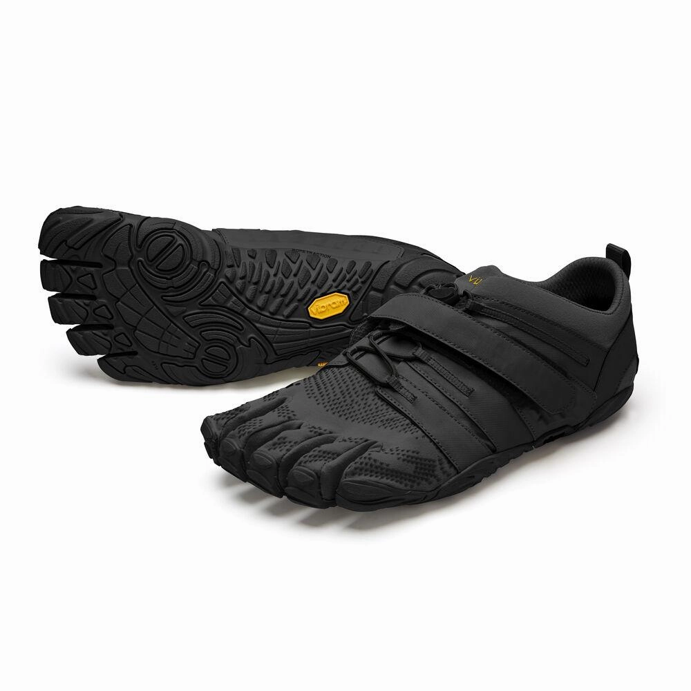Microfiber Accent Details Vibram Five Fingers Men's V-TRAIN 2.0 Black
