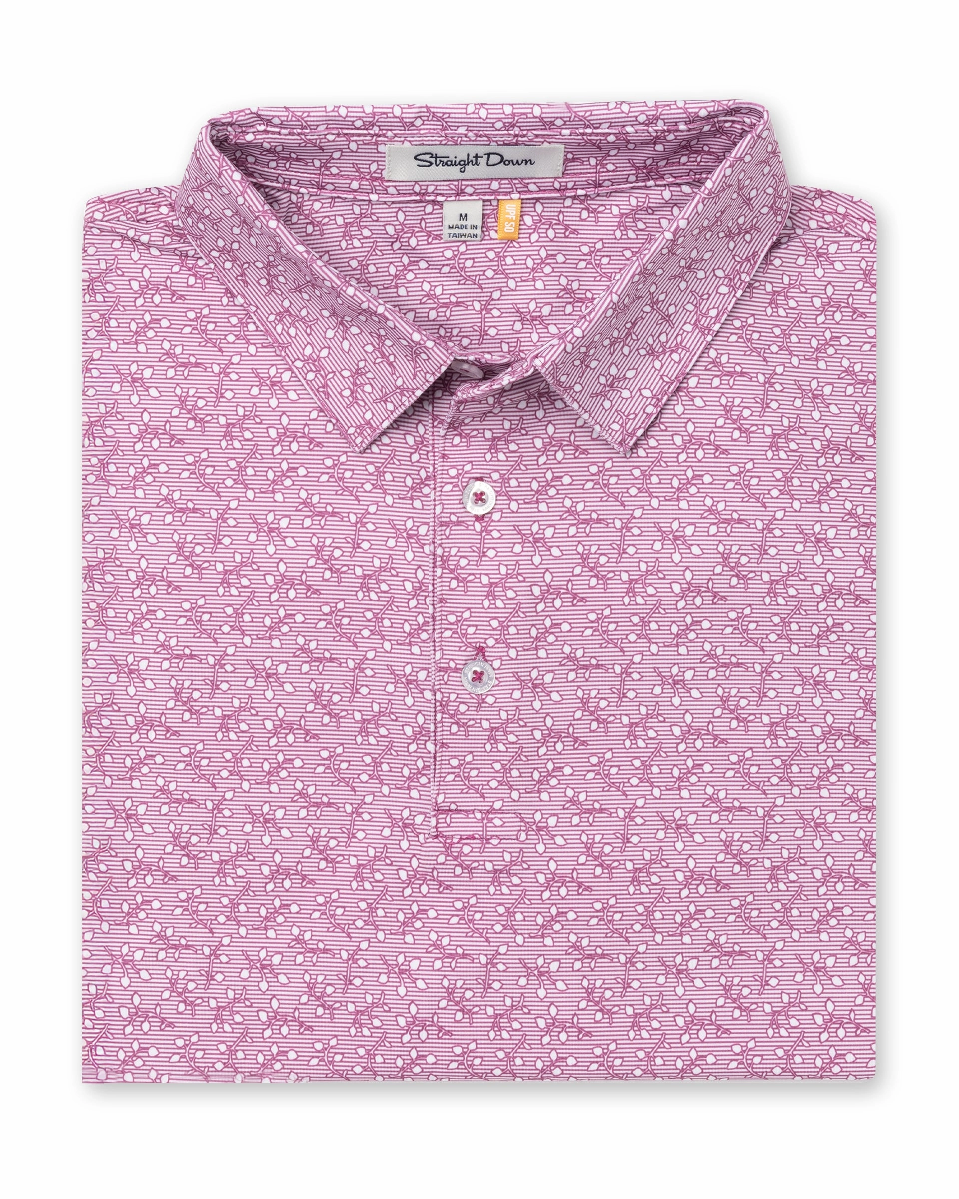 Relaxed Layers Moisture control Vine Street Polo - Acai
