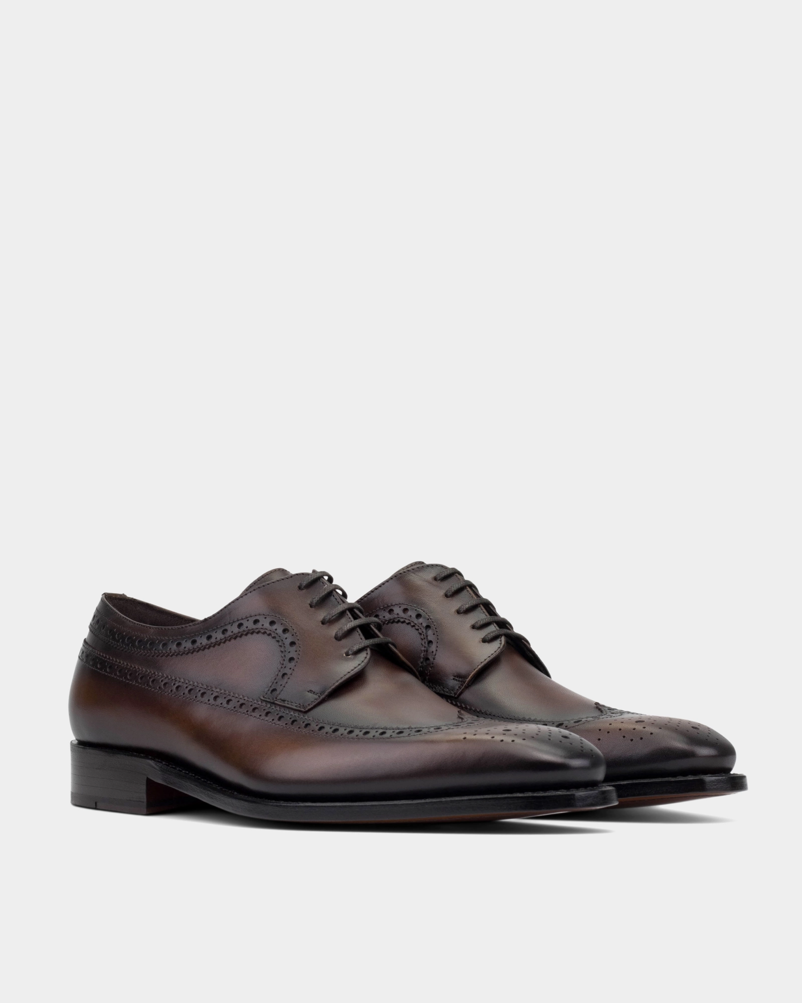 Alex Brown Wingtip Derby with Half-Rubber Soles - 722 Lifestyle Essential Stable Build