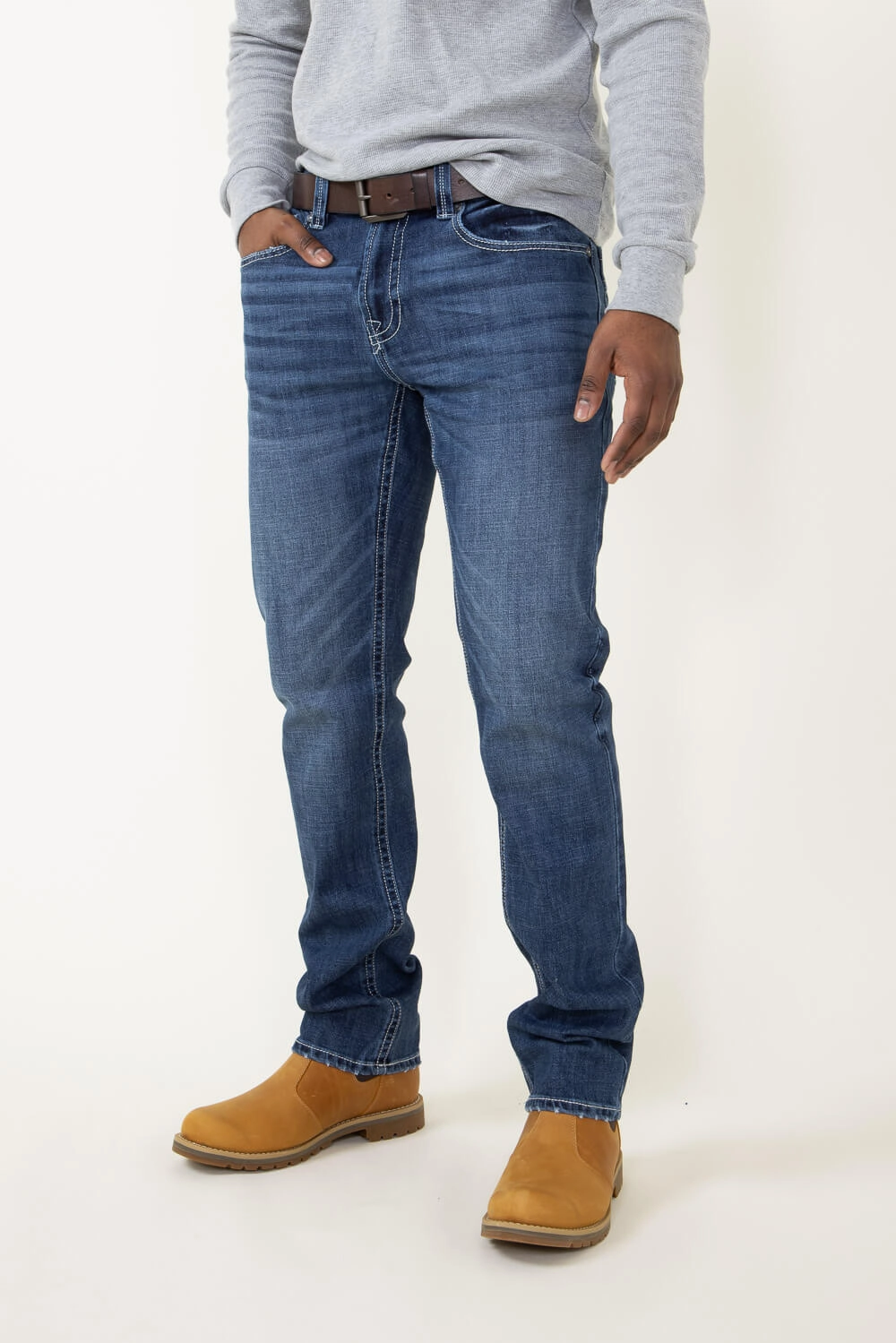 Axel Jeans Noah Athletic Straight Jeans for Men | AXMB0043-ATH Daily Mix