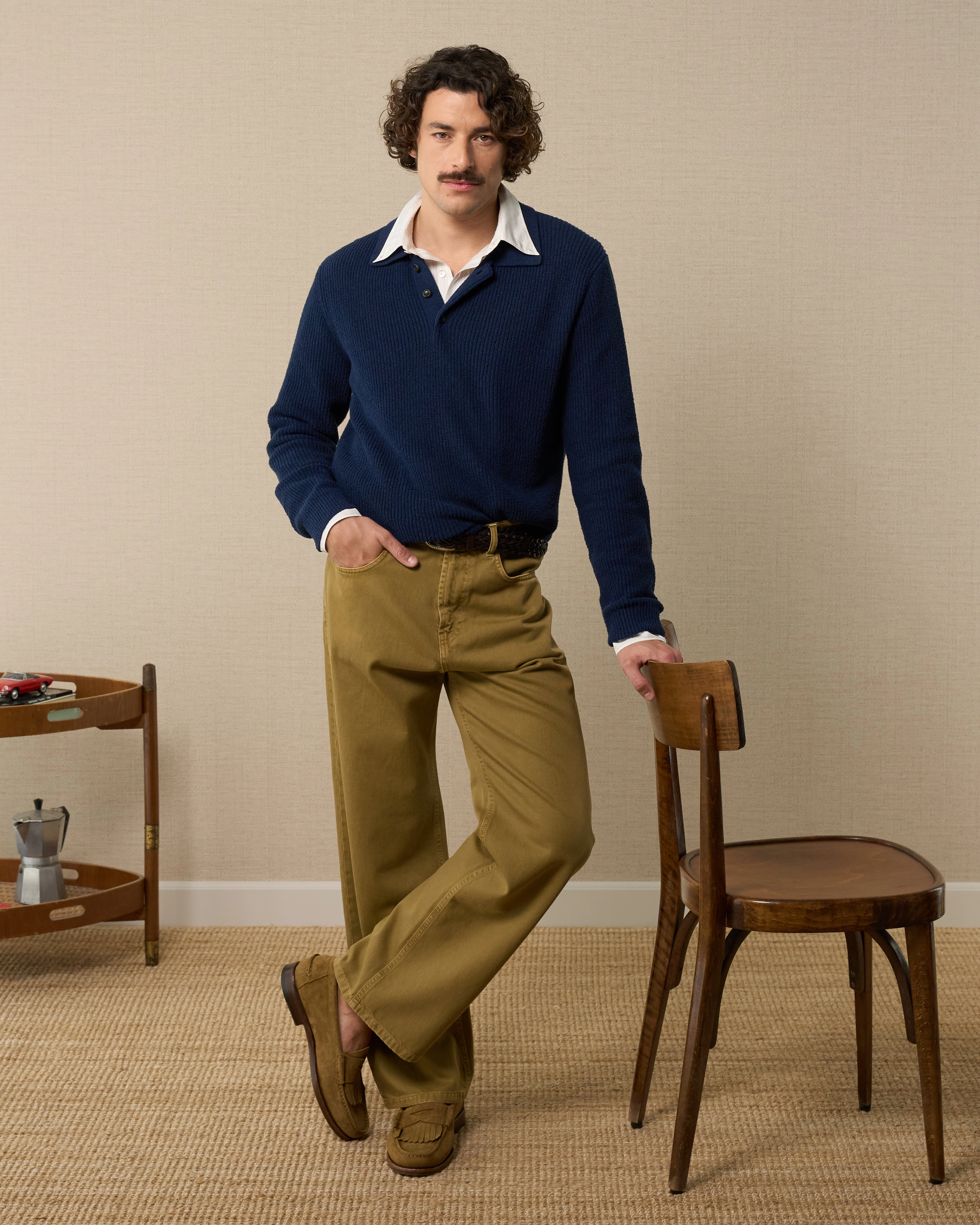 Volpaia Slim Cut Lockstitch Construction