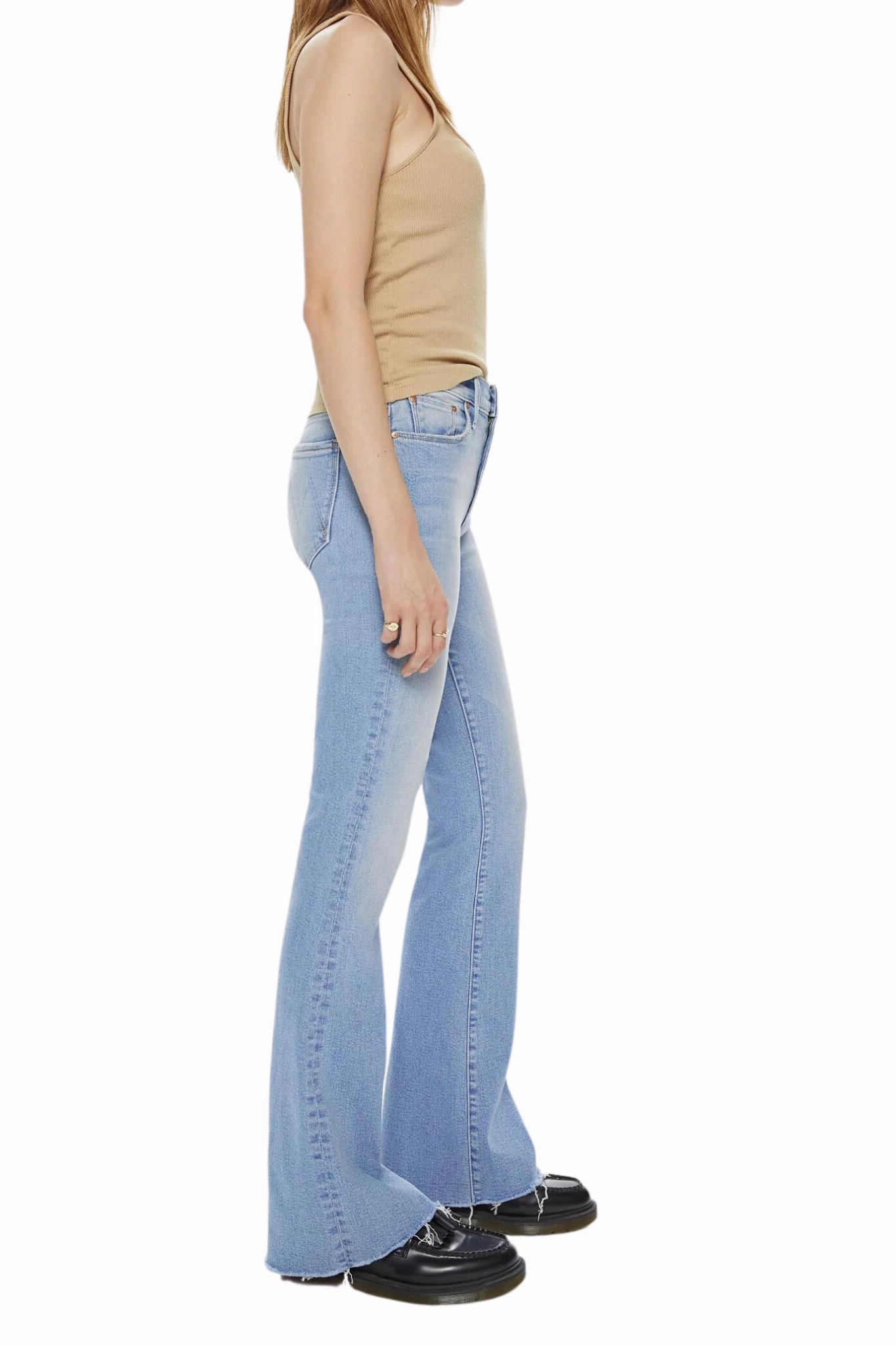 Relaxed Thigh Cut Weekender Fray in California Cruiser